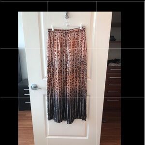 Ranees Animal Print Pants Size L